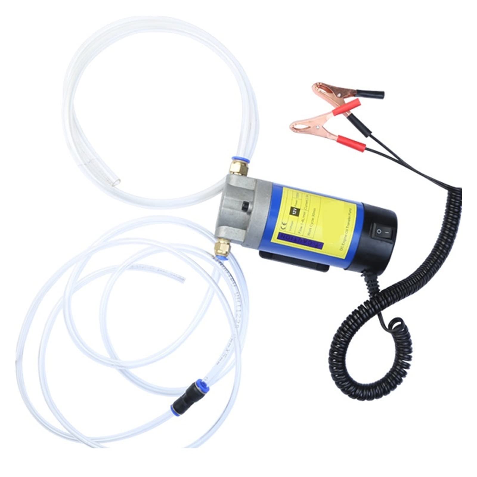 12V 24V Elektrische Scavenge-Saug-Transfer-Änderungspumpe Motoröl-Diesel-Extraktionspumpe 100W 4L for Auto(24)