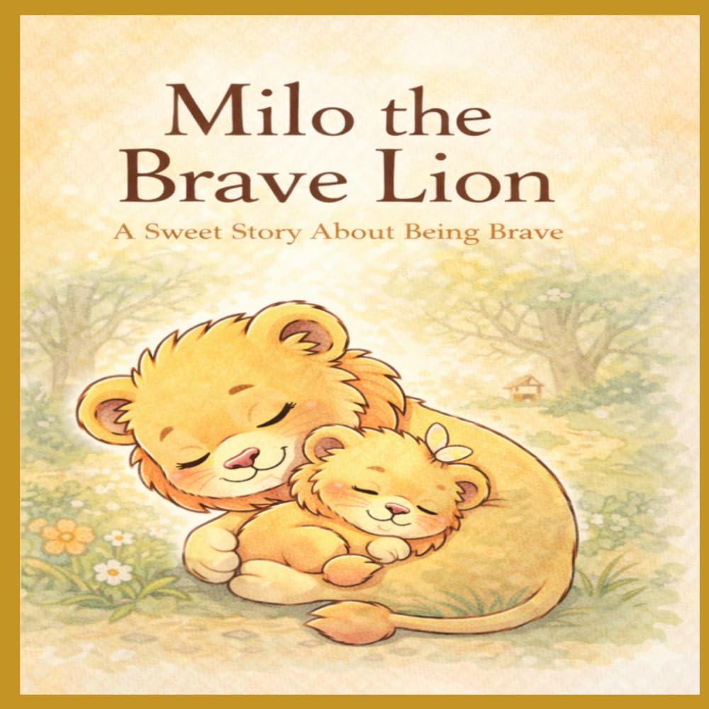 Milo the Brave Lion: A Sweet Story About Being Brave