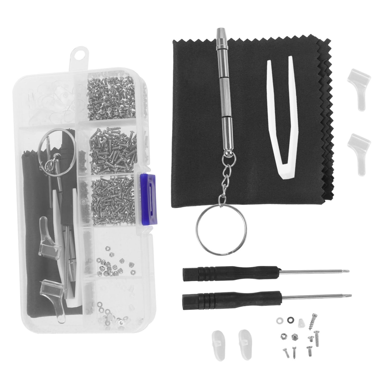 5 Sätze Brillen Reparatur Nasenpads für Brillen und Sonnenbrillen Zubehör für Optimale für Verschiedene Rahmen und Modelle