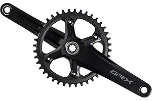 Shimano Grx Fc-Rx600 1X Crankset - Enhanced Performance for Gravel Rides