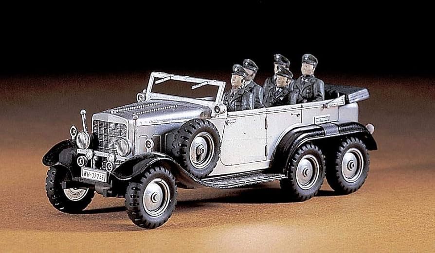 Hasegawa Mercedes G4 Staffcar Model Kit : Amazon.com.au