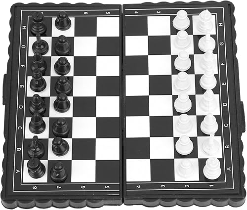 Tablero de ajedrez portátil para adultos, para fiestas, actividades familiares