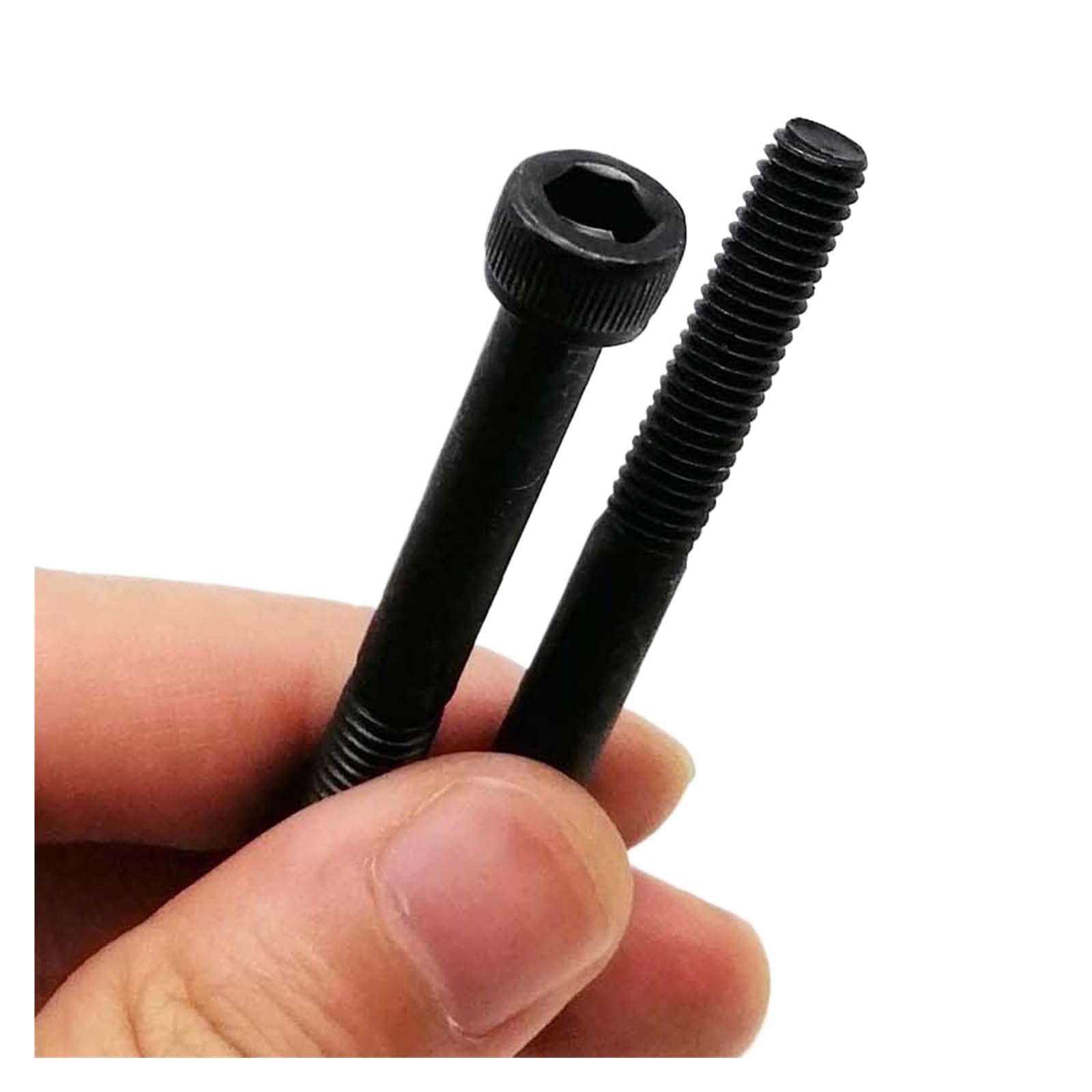 Verlängert über lange 200 mm M2 M2,5 M3 M3,5 M4 M5 M6 M8 Inbusschraube aus legiertem Stahl der Güteklasse 12,9 mit Innensechskant und Innensechskant(95mm,10pcs M6)