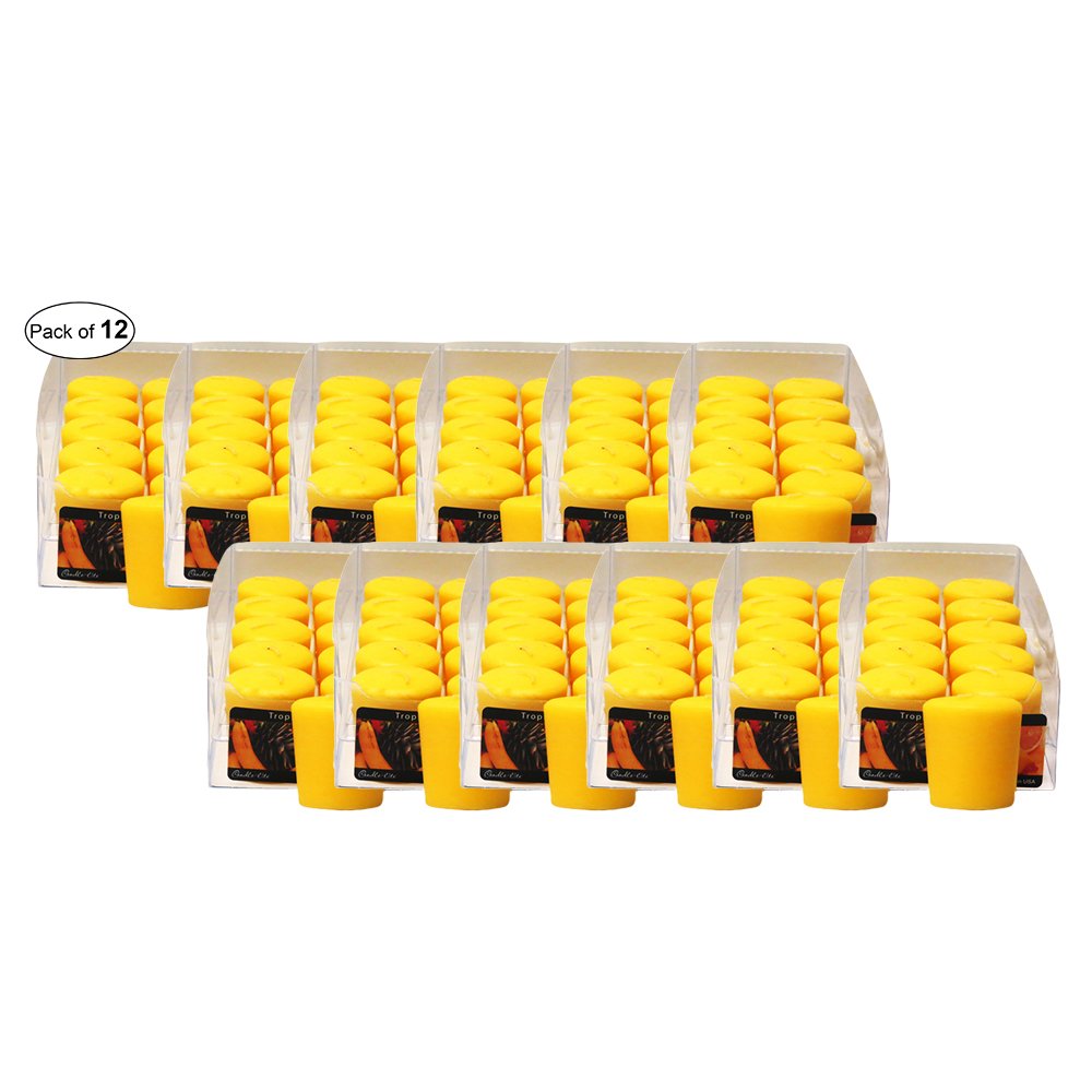 Amazon.com: Candle-Lite Top Votive Candle- Tropical Fruit Medley