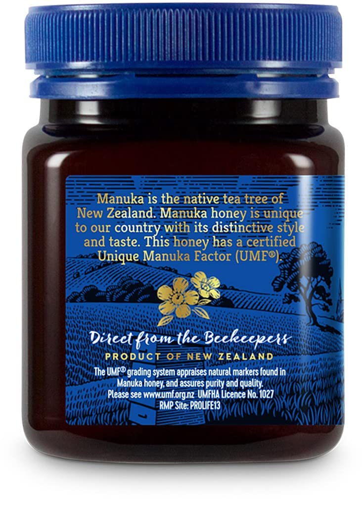 Haddrell's of Cambridge | Miel de Manuka MGO 850+ (UMF 20+) | Miel Pur de Nouvelle-Zélande | 250 g