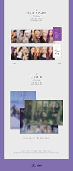Amazon.co.jp: Purple Kiss Into Violet 1st Mini アルバム CD+