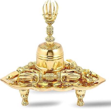 流】仏教美術 密教法具 銅製金剛盤 KG586 オンライン 流】仏教美術