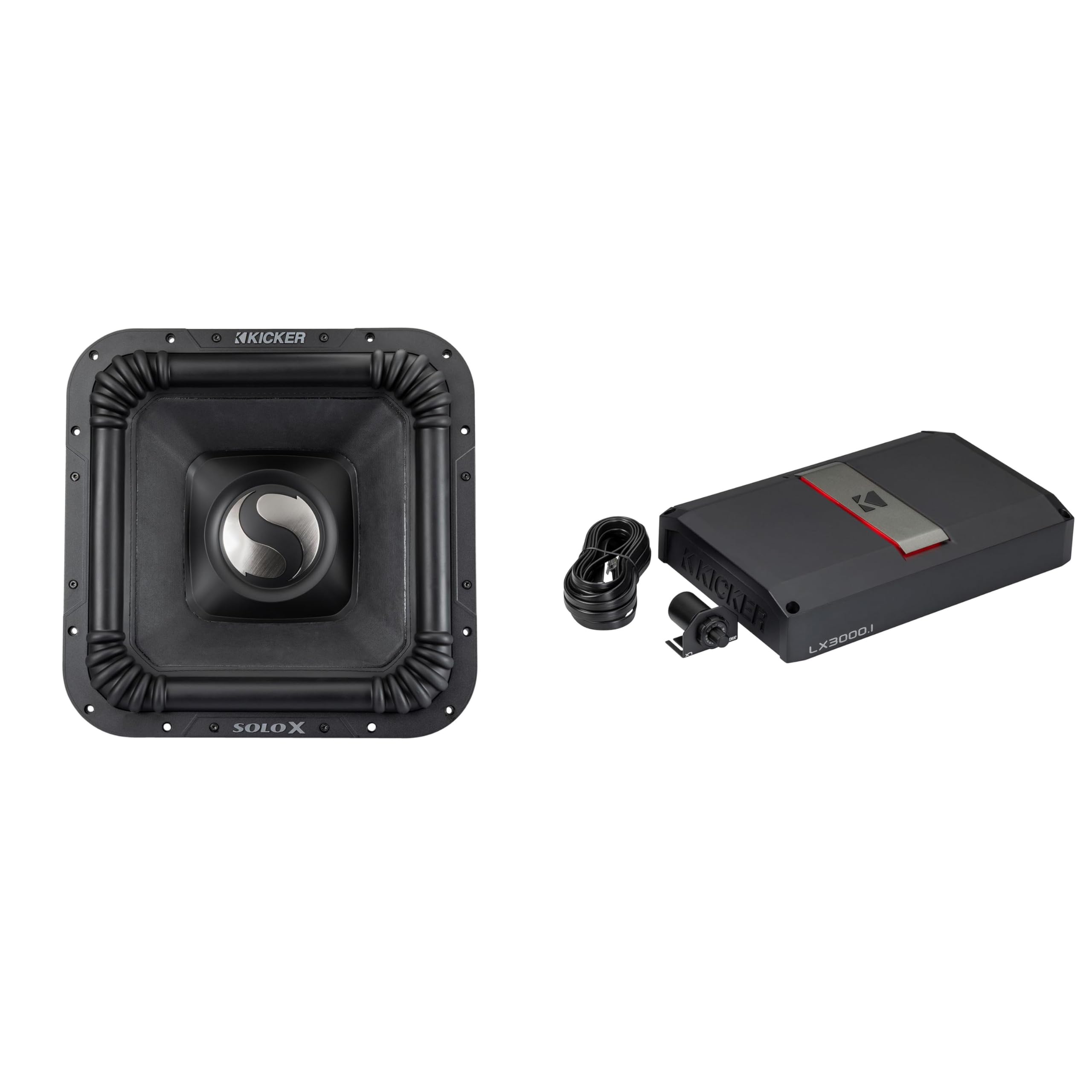 KICKER 49L7X181 - SoloX L7X 18-Inch & LX3000.1 Mono Amplifier