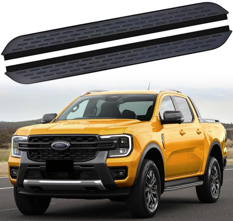 2pc Fixed Running Board Side Step Nerf Bar for Ford Ranger T9 2023 2024 2025.