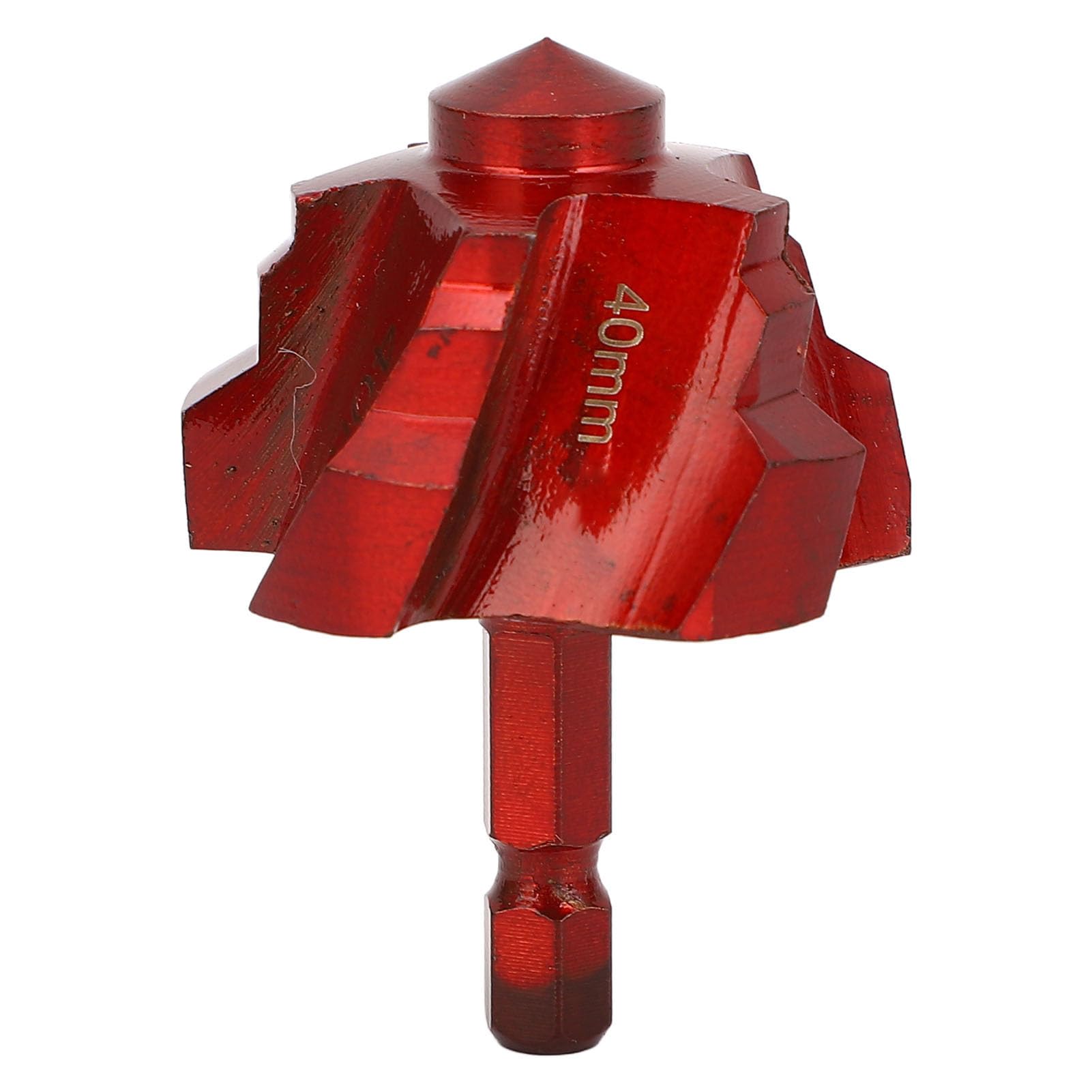 Foret de Levage en PPR, Tige Hexagonale de 1/4 Pouces, 5 Cannelures, Foret étagé en Spirale pour le Perçage et l'alésage de Tuyaux en PVC PPR de 40mm