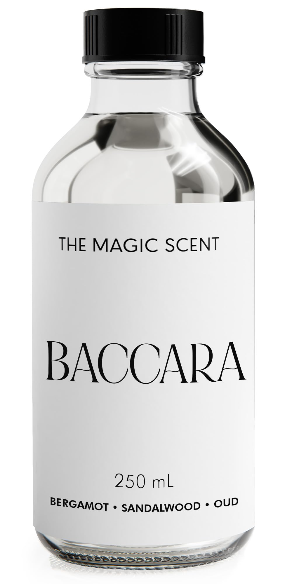 The Magic Scent Baccara Diffuser Oil - Hotel & Home Luxury Scents Inspired by Baccarat Rouge - Diffuser Oil Scents for Home Designed for Use in All Diffusers - 8.5 fl oz, 250 mL