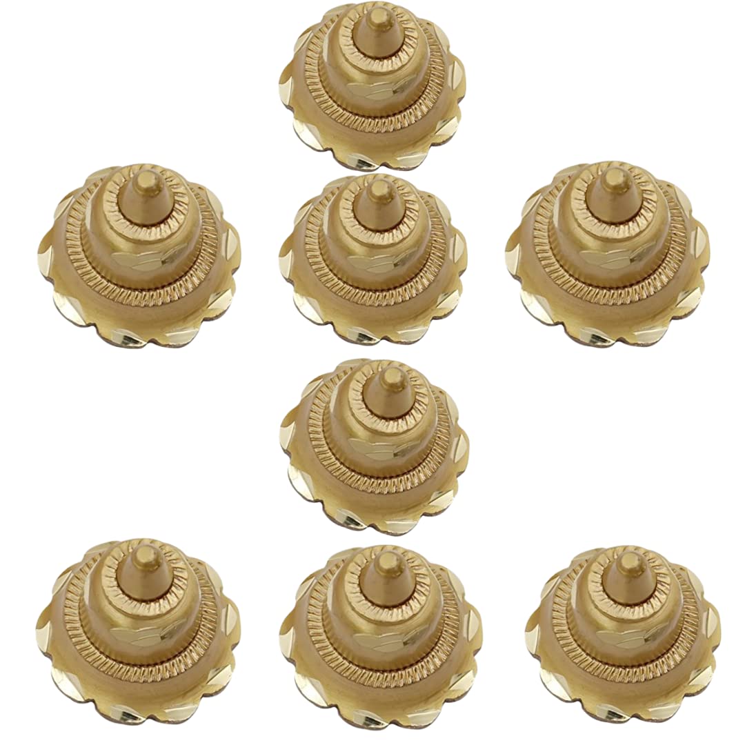 Pekt Locks Brass Flower Doom Door Accessory (1.5) with Matte Diamond Cut Finish. (8 Pcs Pack) (B07FKJ6KXW) Amazon Price History, Amazon Price Tracker