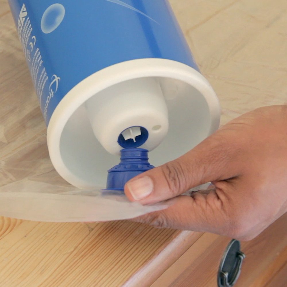 Repose - Cuña y bomba para aliviar la presión - Cuña de presión inflable para elevación de piernas - Clínicamente probado para prevenir llagas de cama y úlceras por presión