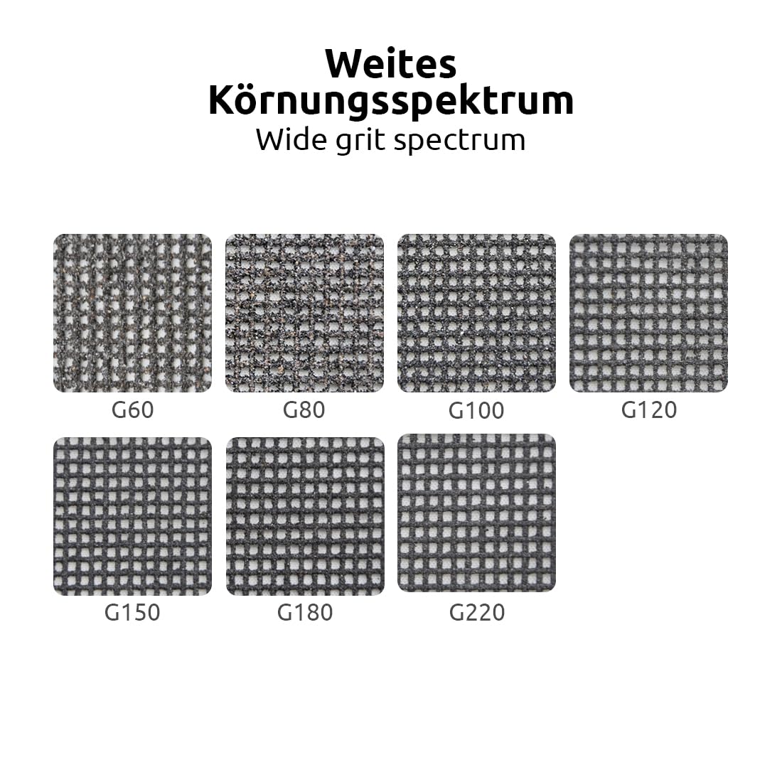Spider Schleifgitter, 406 mm, f. Einscheibenmaschinen, Siliciumcarbid (20 Stk.) K80