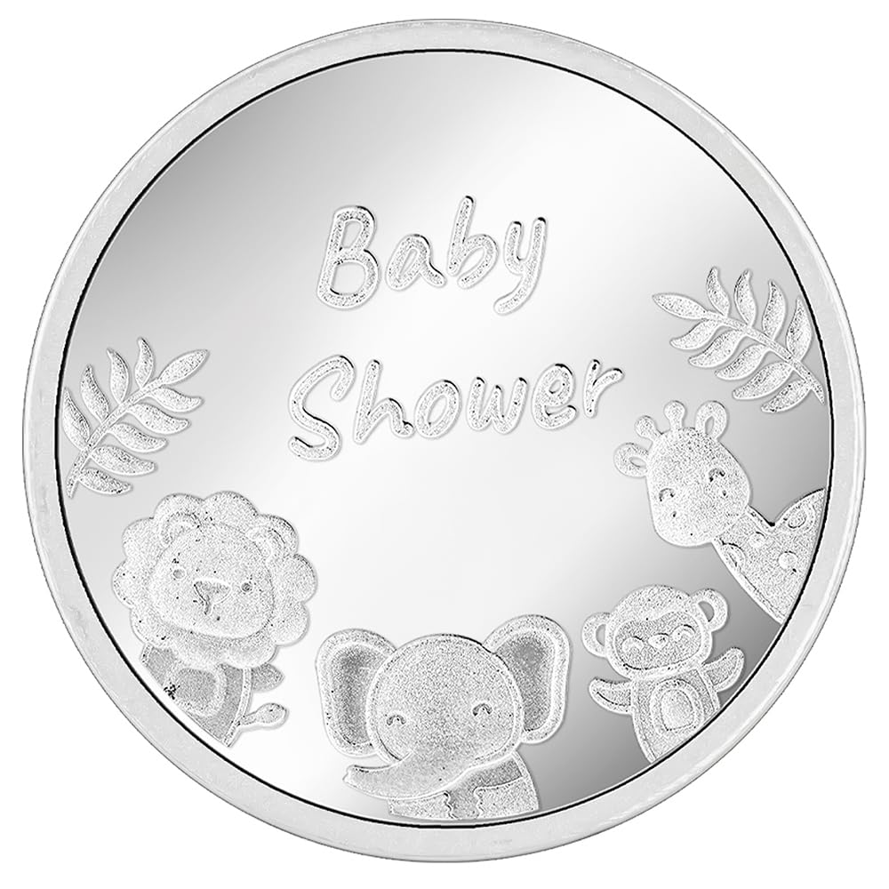 GIVA 999 Sterling Silver Baby Shower Coin | Gifts for Women and Men | with Certificate of Authenticity (B0CM3LTFV5) Amazon Price History, Amazon Price Tracker
