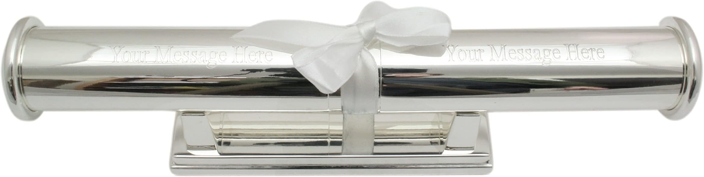 Personalised Graduation Certificate Holder Scroll Tube Stand Diploma Gift with Stand Free Engraving