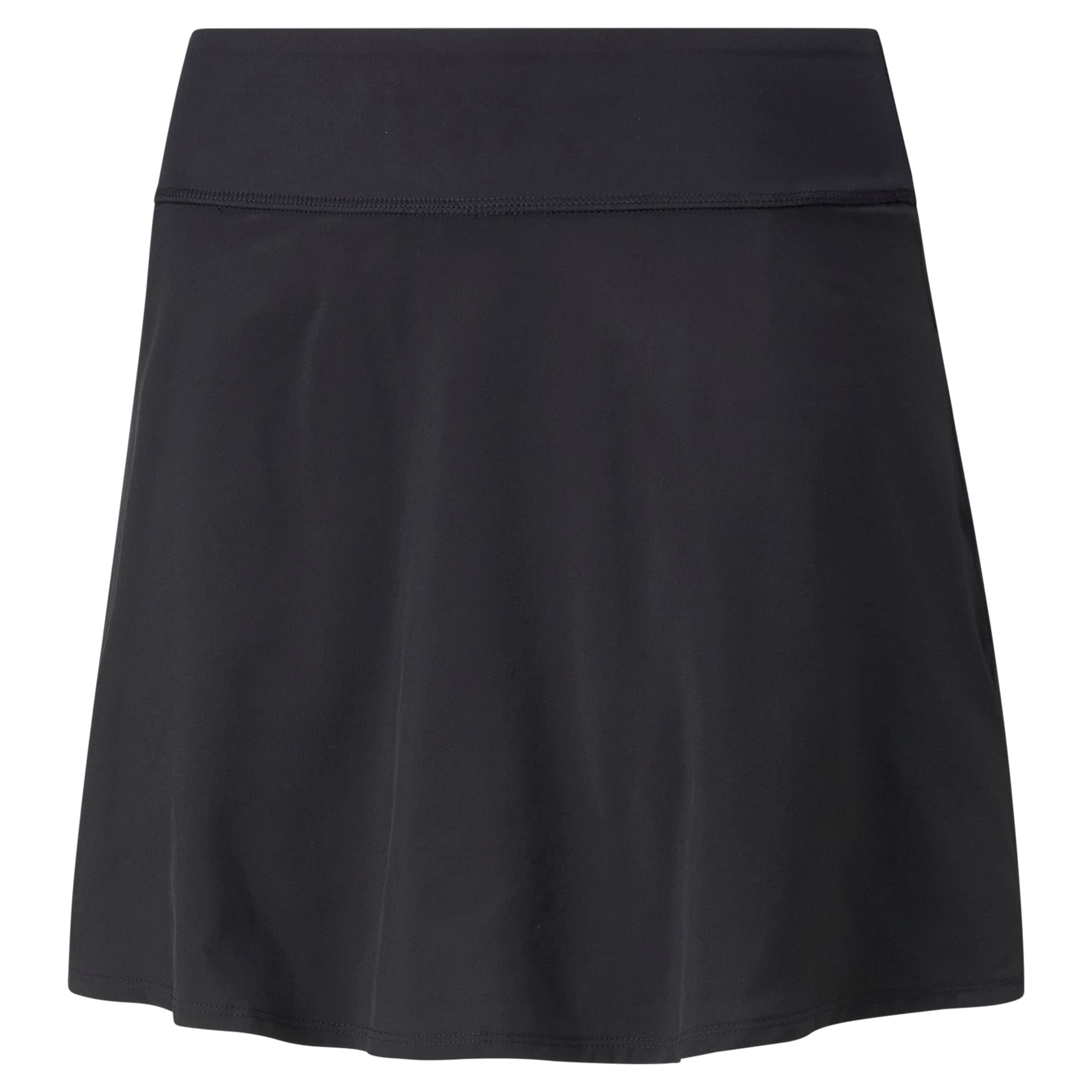 PUMA GOLF Women's Pwrshape Solid Skirt Golf Shorts, Puma Black, S