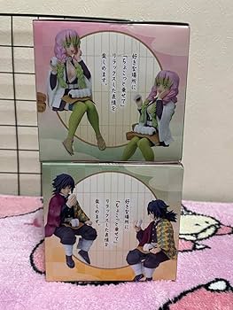 Amazon.co.jp: 鬼 滅 甘露寺蜜璃 冨岡義勇 フィギュア : おもちゃ