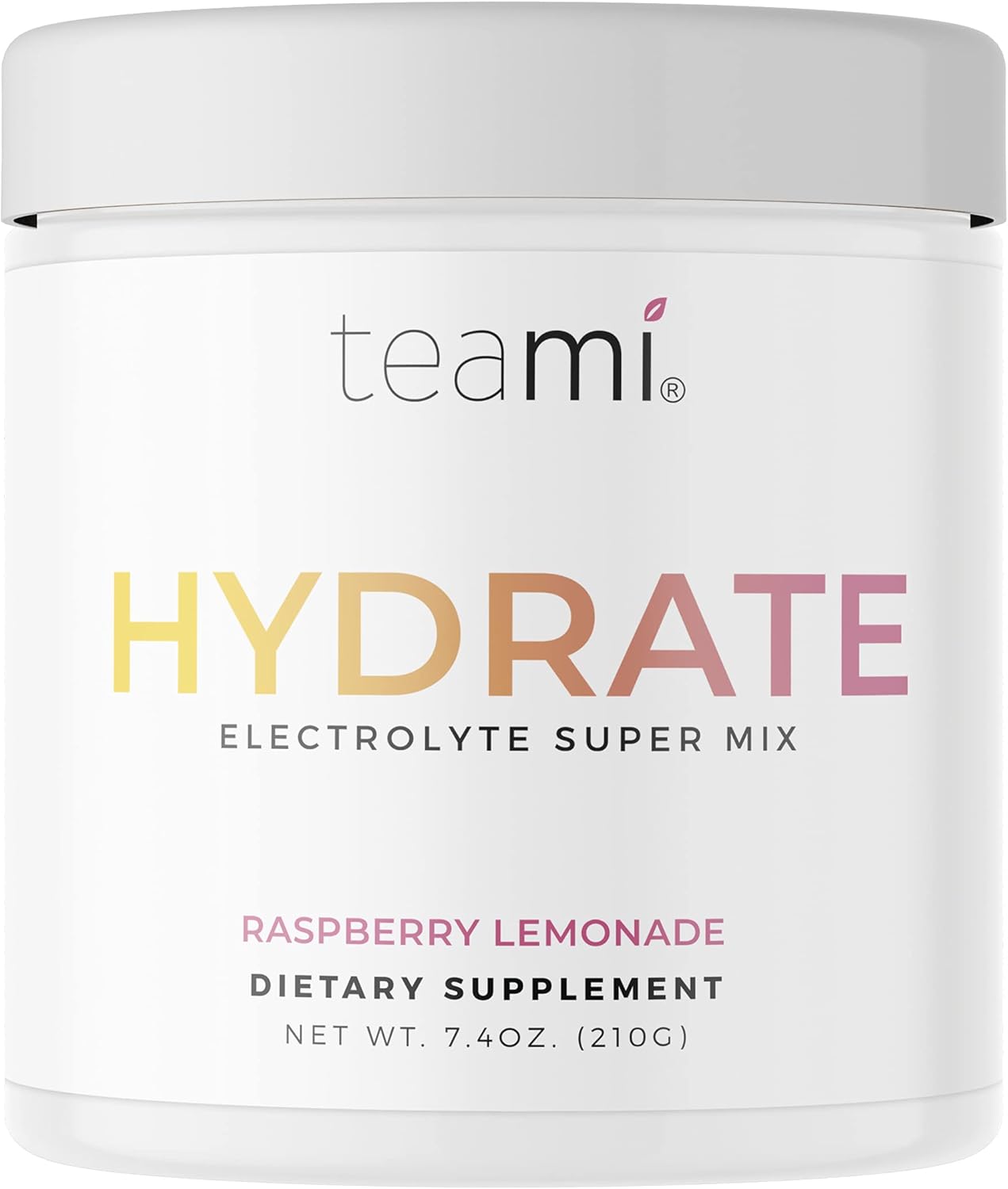 Teami Electrolytes Powder – Hydration Calcium, Magnesium, Chloride & Potassium Supplement 45 servings, Hydrate Electrolyte Powder Mix with Vitamins & Minerals – Energy Ketones Drink, Keto Electrolytes