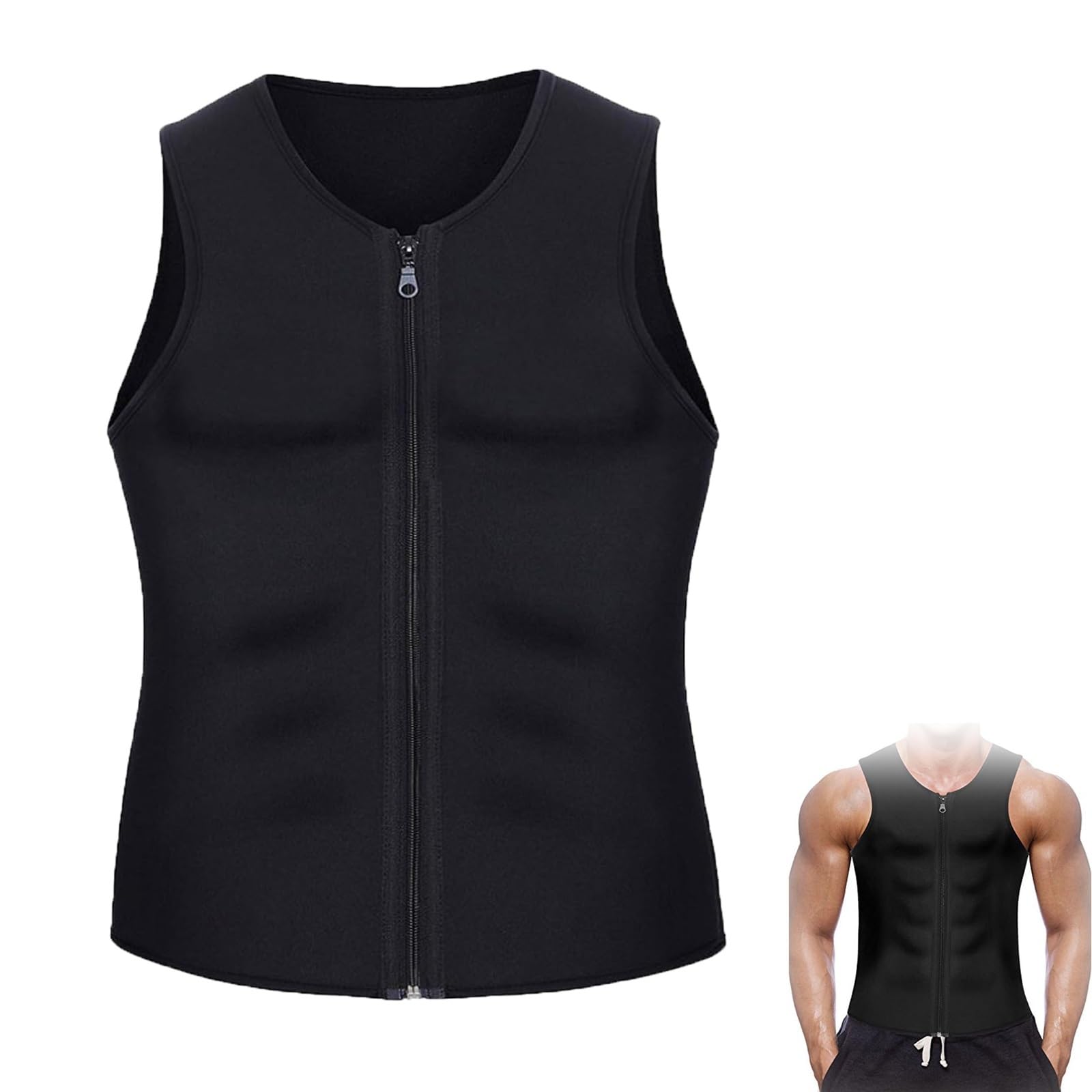 Protechshield™ Nano Tech Protection Vest, Protechshield Protection Vest, Protechshield Nano Protect Tank Top (Color : Black, Size : Medium)