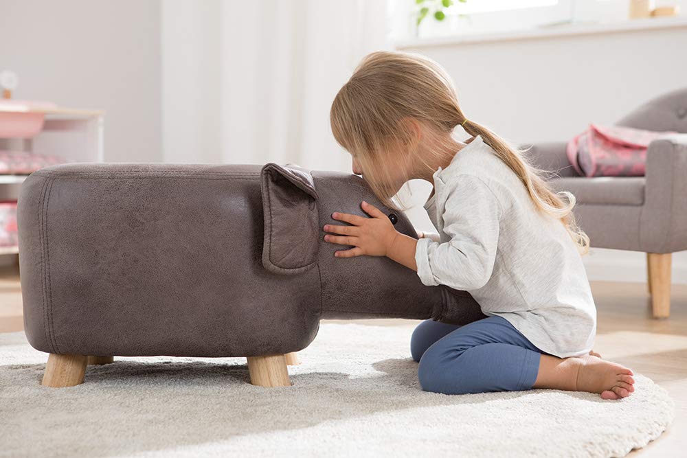 howa Sitztier Polsterhocker Tierhocker für Kinder Elefant 8630