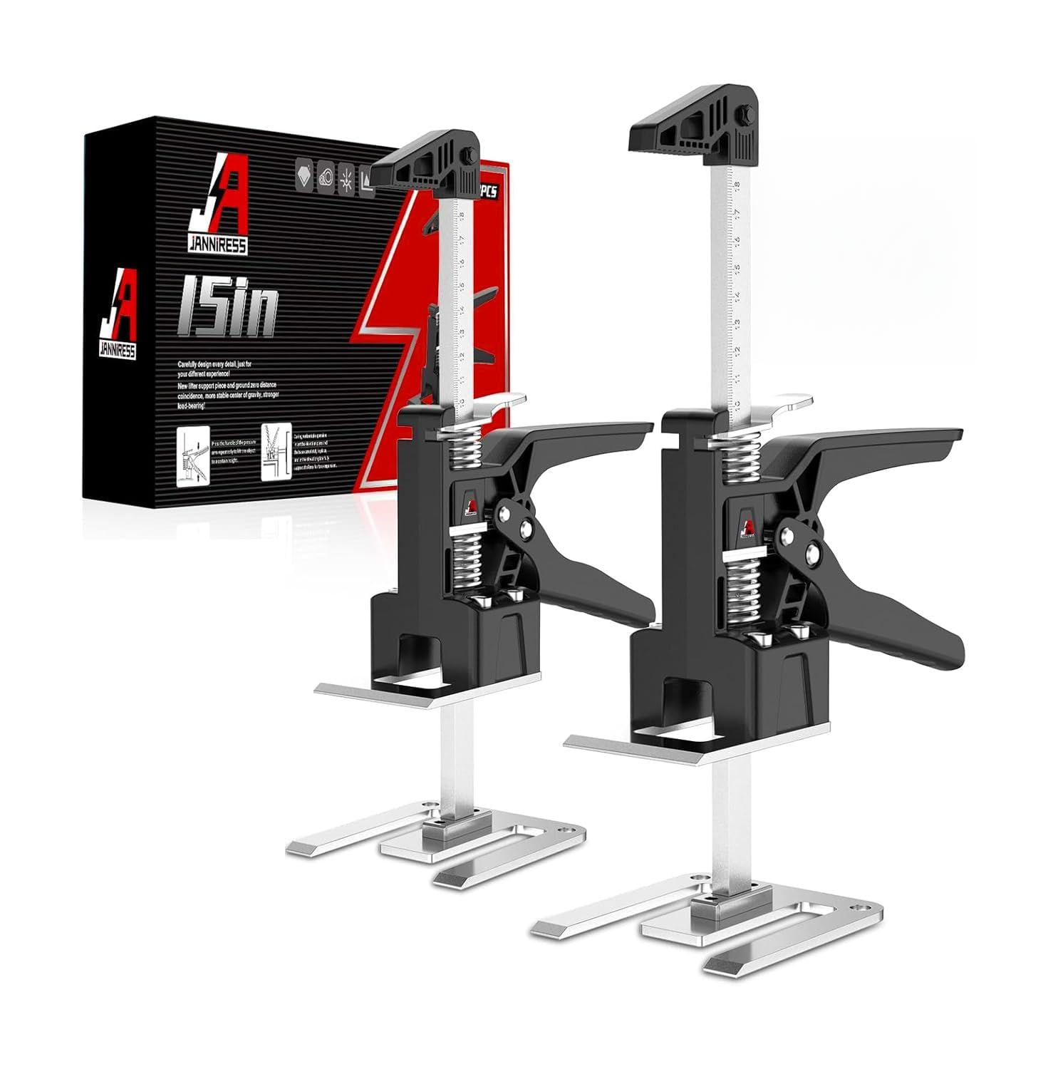 JANNIRESS Labor Saving Arm Jack Handle 2 Pack
