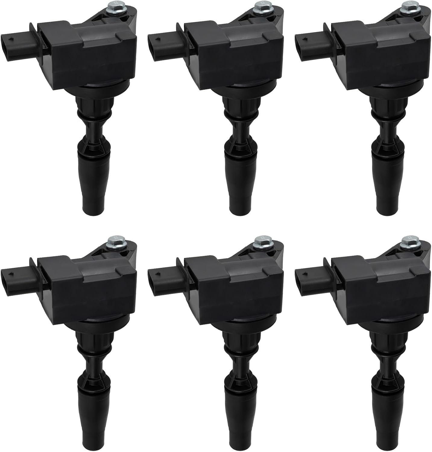Set of 6 Ignition Coil Pack for Buick for Regal Sportback 18-20 for Cadillac for XT6 20 for Cadillac for XT5 17-20 OE UF830