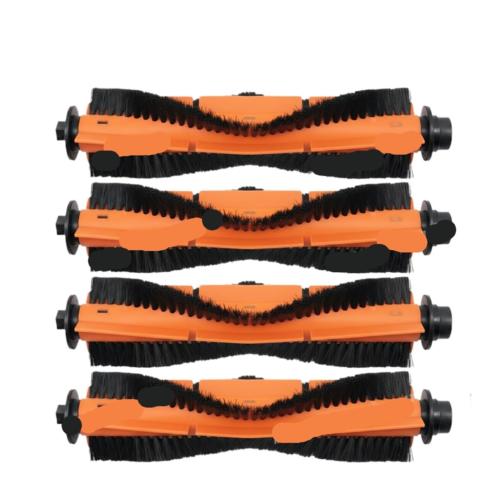 XYMURVVD Vacuum Parts Main Roller Brush Accessories, Compatible For MOVA，M1, Compatible For Trouver，M1,(4 Roller Brushes)