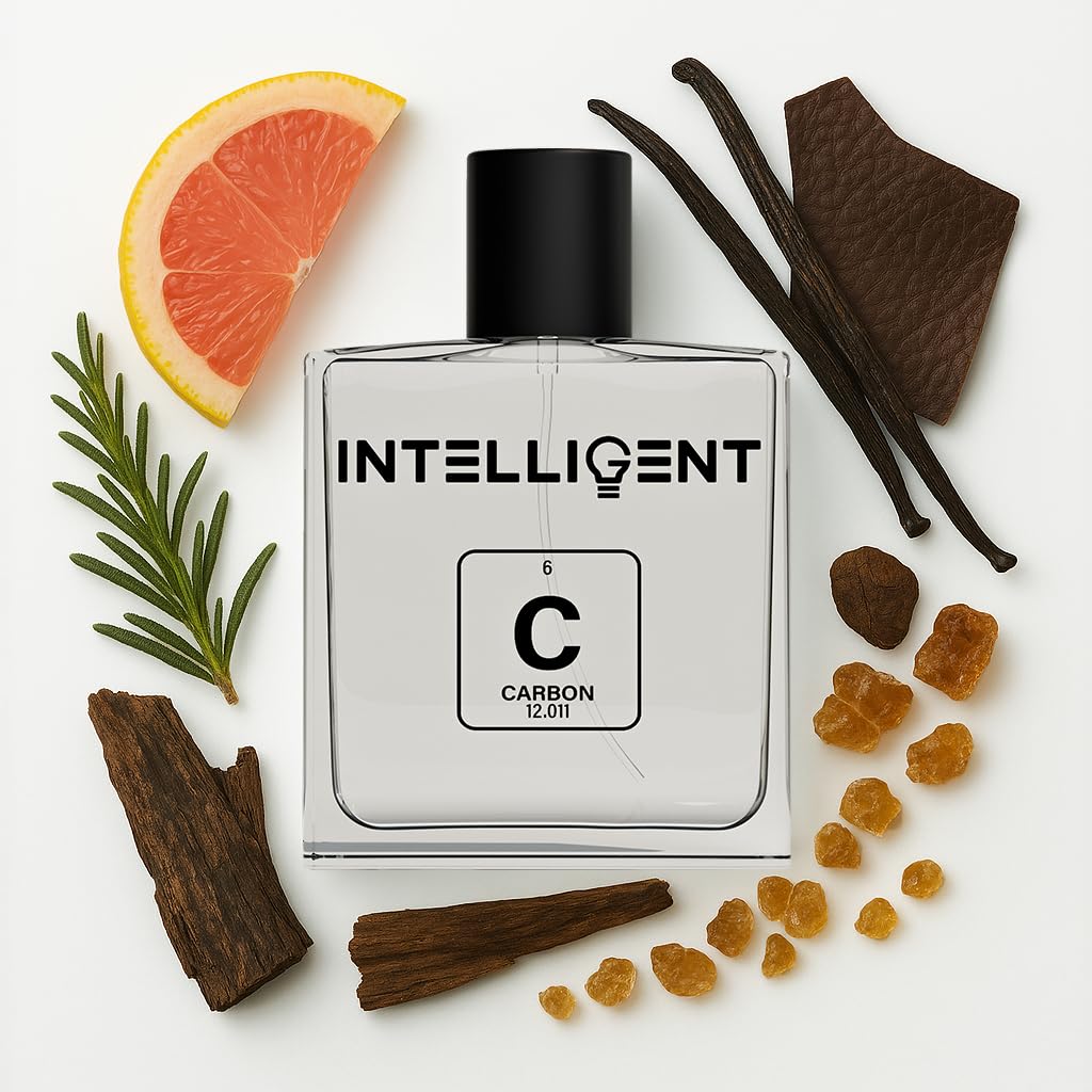 Intelligent Carbon | The Perfect Date Night Fragrance | Sexy, Sweet & Extremely Unique | Eau de Parfum for Men | 3.4 Fl Oz (100 mL)