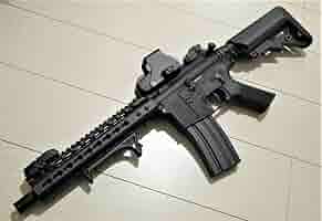ノーブランド　ハンドガード15インチ&アウターバレルセット Zparts Geissele Mk16 10.5inch M-LOKハンドガード (東京マルイ