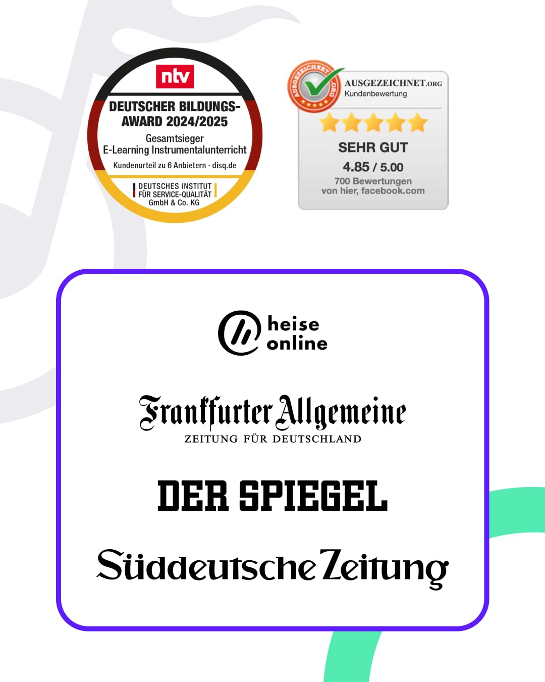 music2me.com: Gitarre lernen - Online Gitarrenunterricht für Anfänger und Fortgeschrittene, deutschsprachig (Aktivierungscode für 3 Monate)