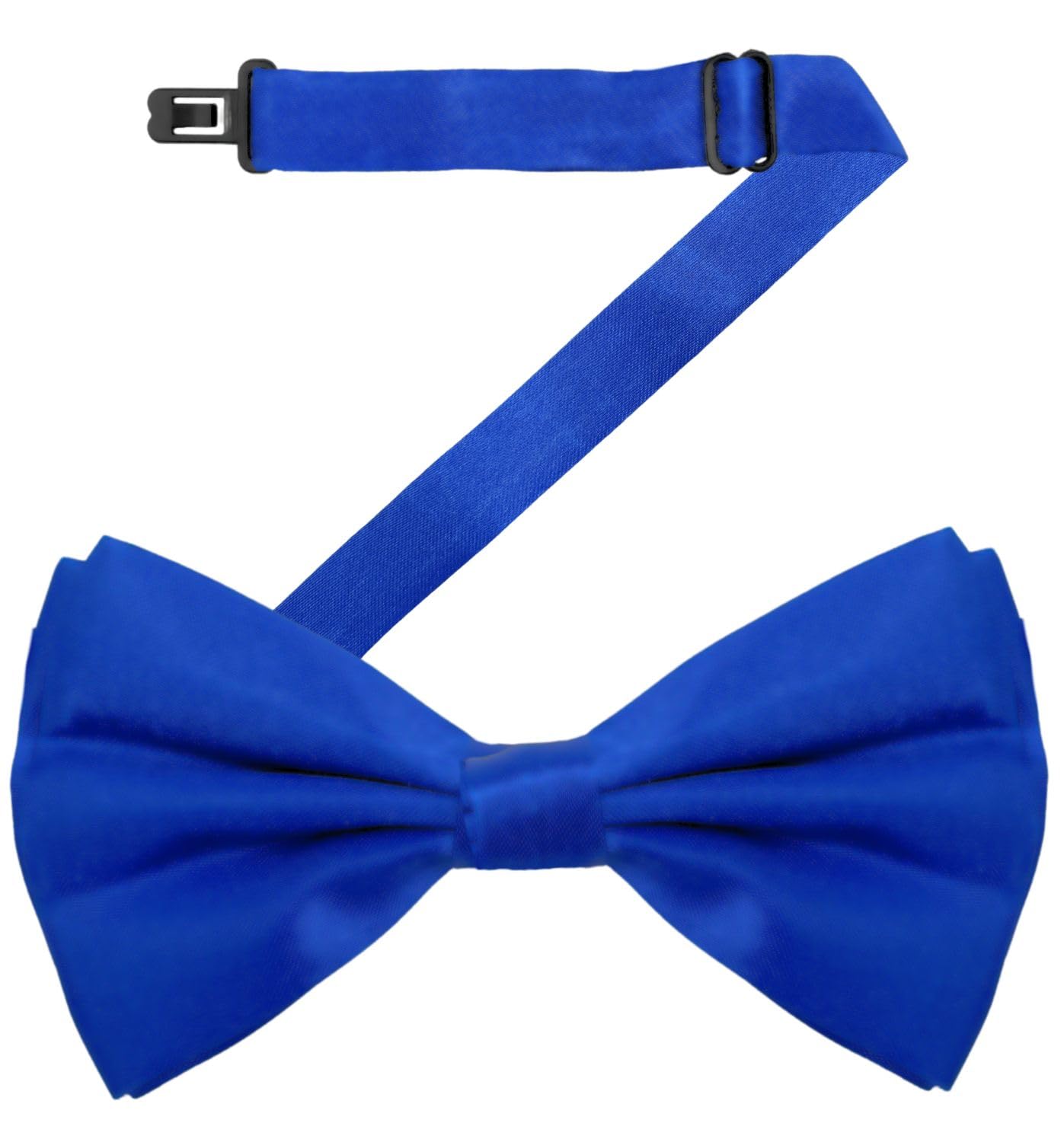 MDSTYLE Bow Ties for Men - Pre-Tied Adjustable Men's Bow Tie for Tuxedo, Wedding &amp; Formal Events - Solid Color