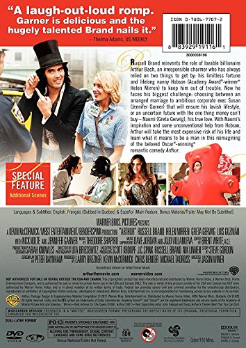 Arthur (DVD) B00A2KA2MO Book Cover