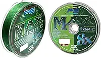 Linha de Pesca Multifilamento Maruri Max Force 8X Verde Carretel - 100m cor:verde;espessura:0.20mm