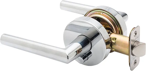 Copper Creek ML2231PS Modern Push Button Privacy Door Lever