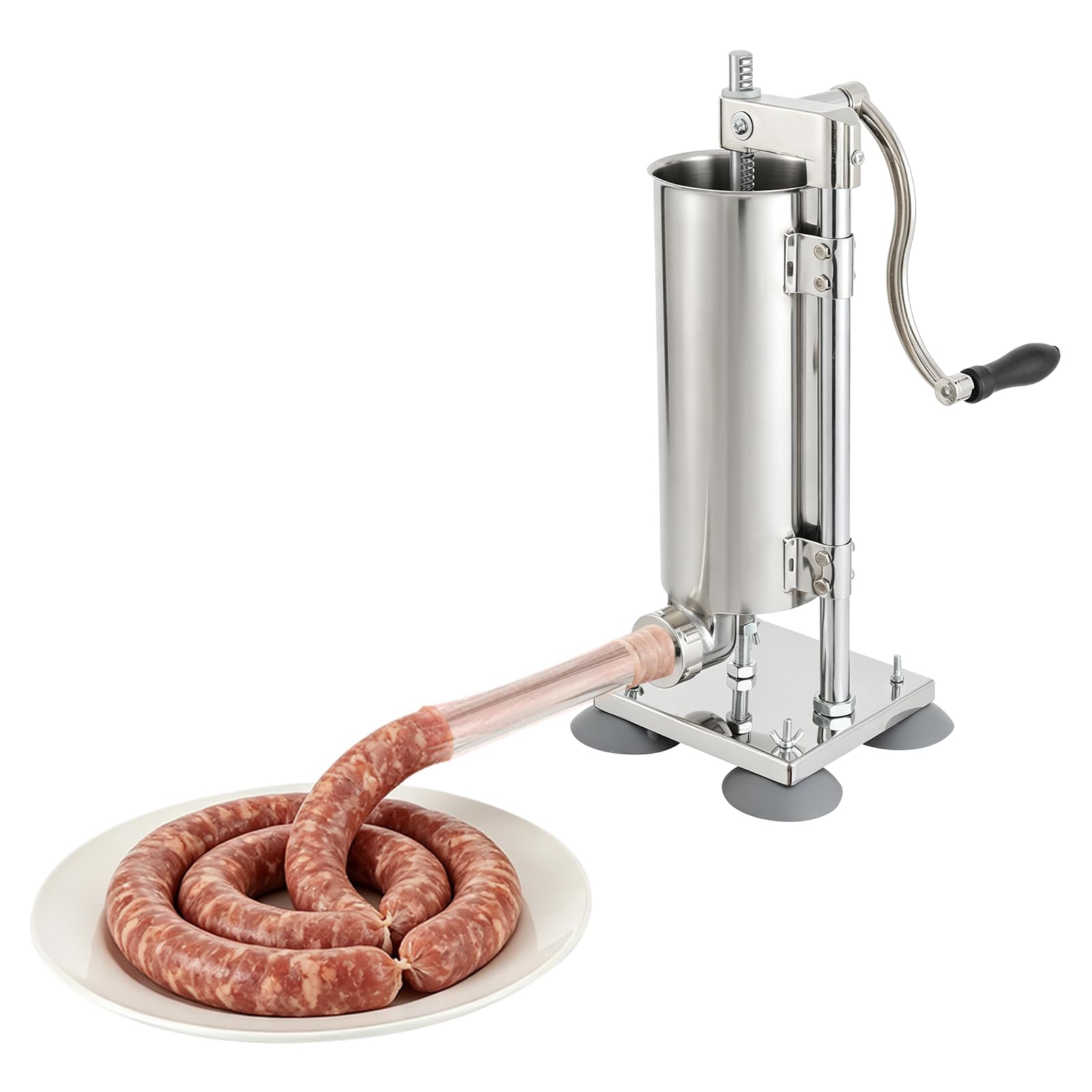 Machine à saucisses verticale en acier inoxydable 3 l