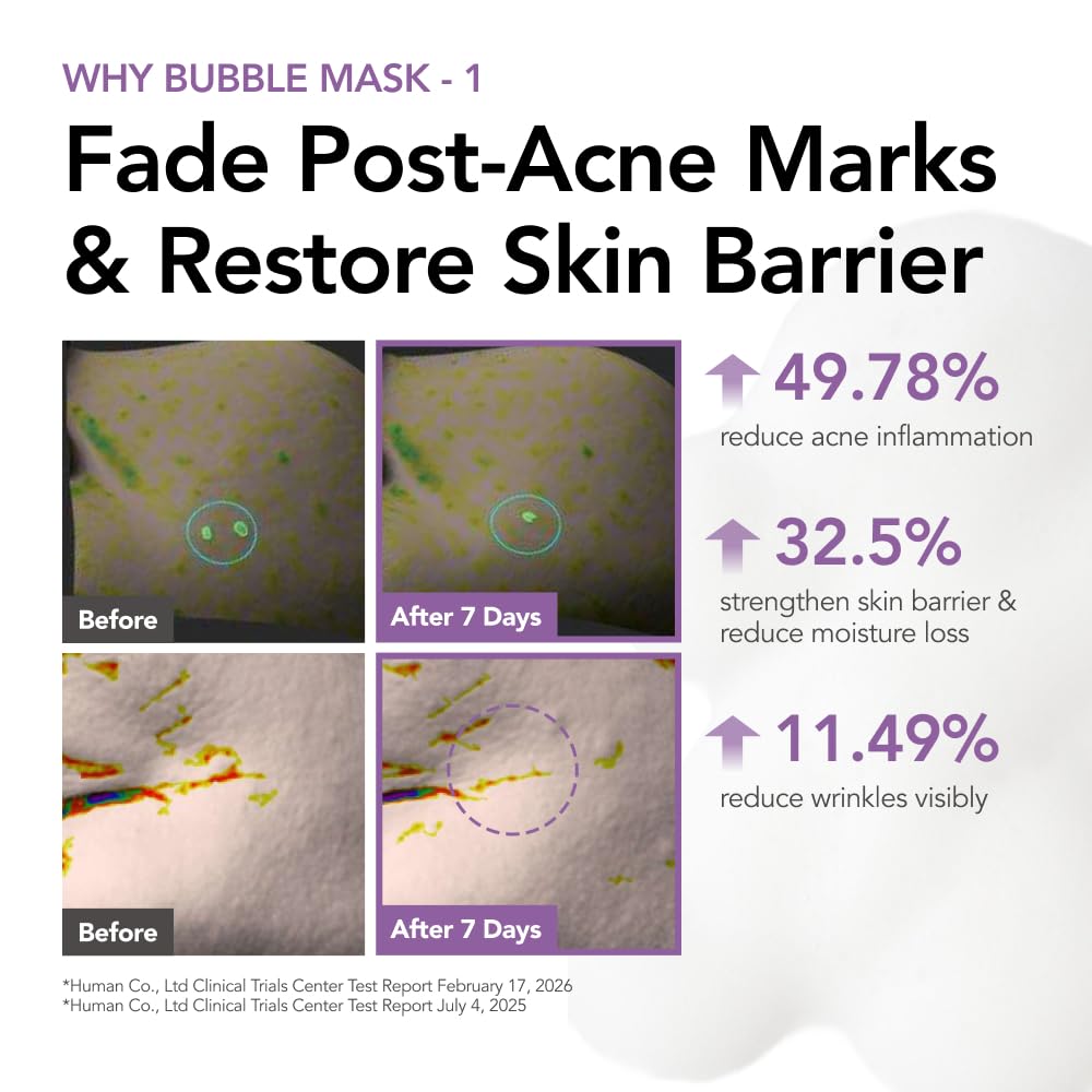 Menokin Repair 30 Seconds Quick Bubble Maske