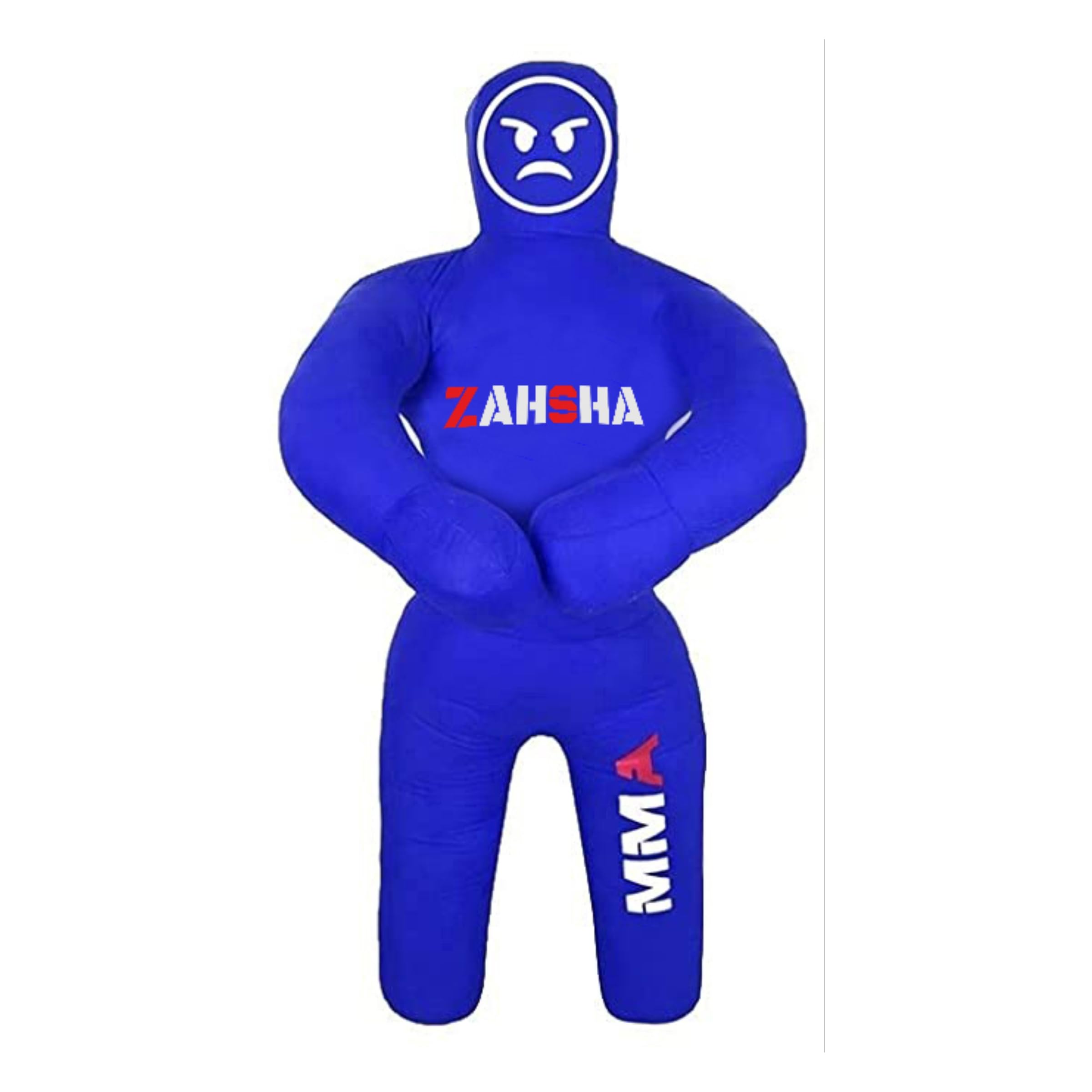 Zahsha MMA Kids Grappling Dummy, Premium Canvas, Double Stitched, Life-Like Training Dummy (Blue)