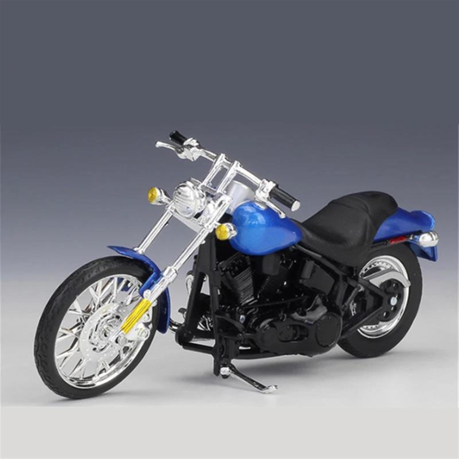 SEYXF Motorbike Toy Motorcycle Model Simulation Alloy Toy 1/18 for Harley FXSTB Night Train 2002(with Retail Box)