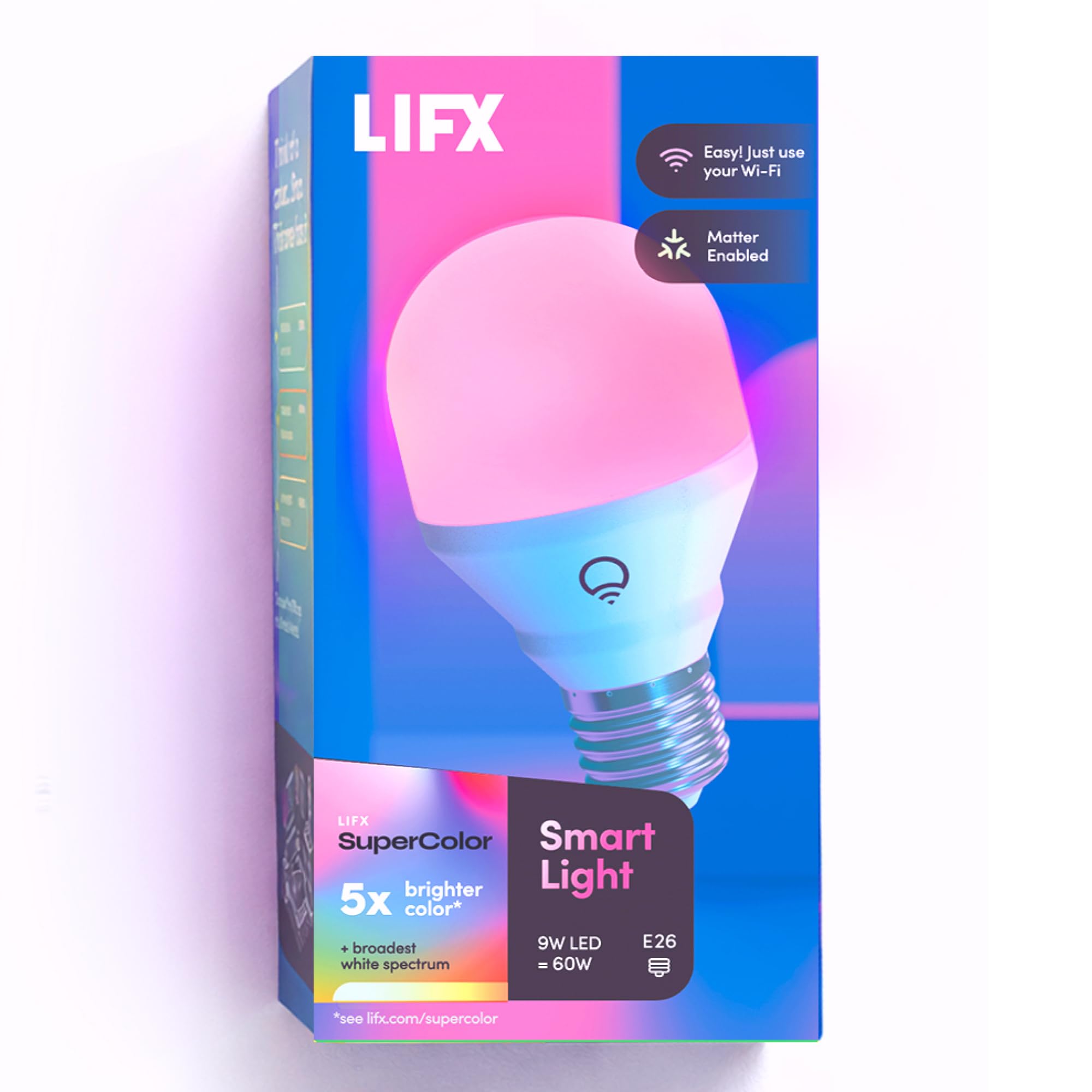 LIFX Color, E26 Edison Screw - Amazon.com