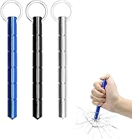 Vista 8 de Safety Keychain Set for Women - Compact Personal Security Tool with Emergency Glass Breaker and Self Defense Keychain(3pcs)