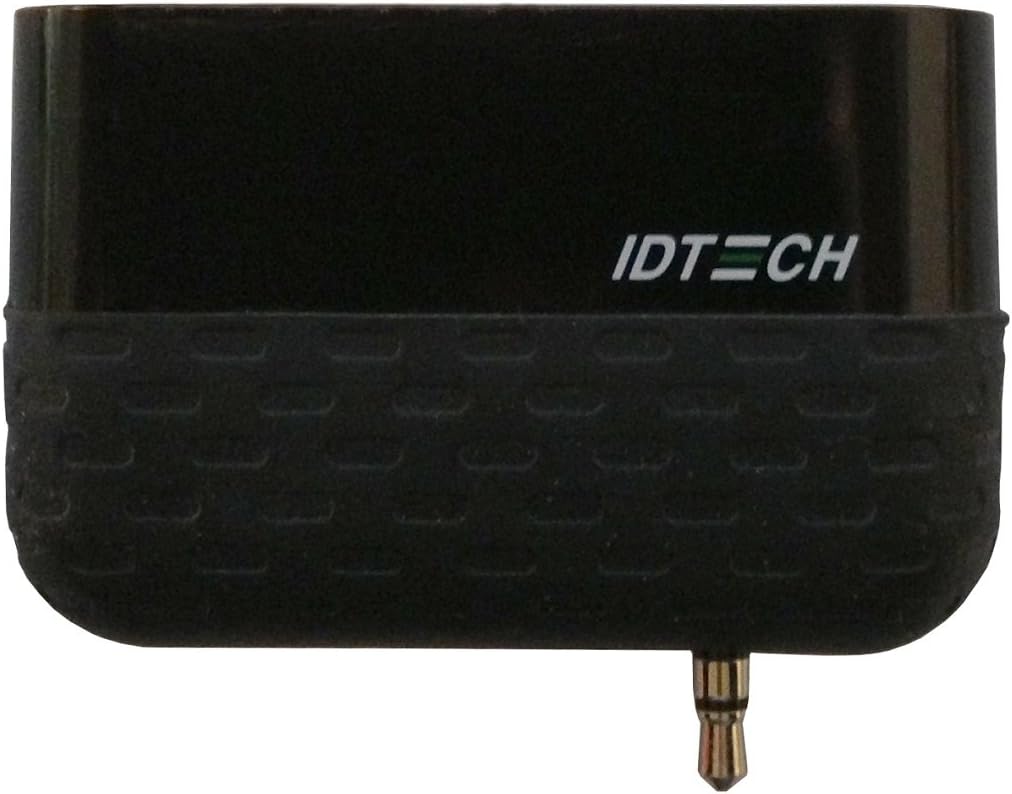 ID-80110010-004 Shuttle Secure Mobile MagStripe Reader, Track 1 and 2, Black