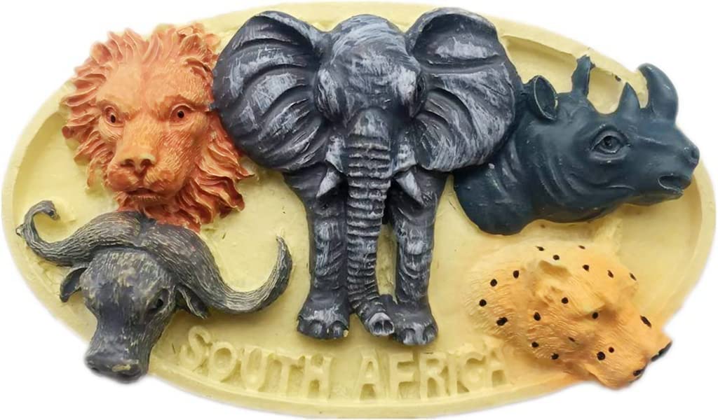 Magnete Frigorifero 3D Elefante Thailandia – Souvenir Di Viaggio Fatto A Mano In Resina, Mini 5-10 Cm, Regalo