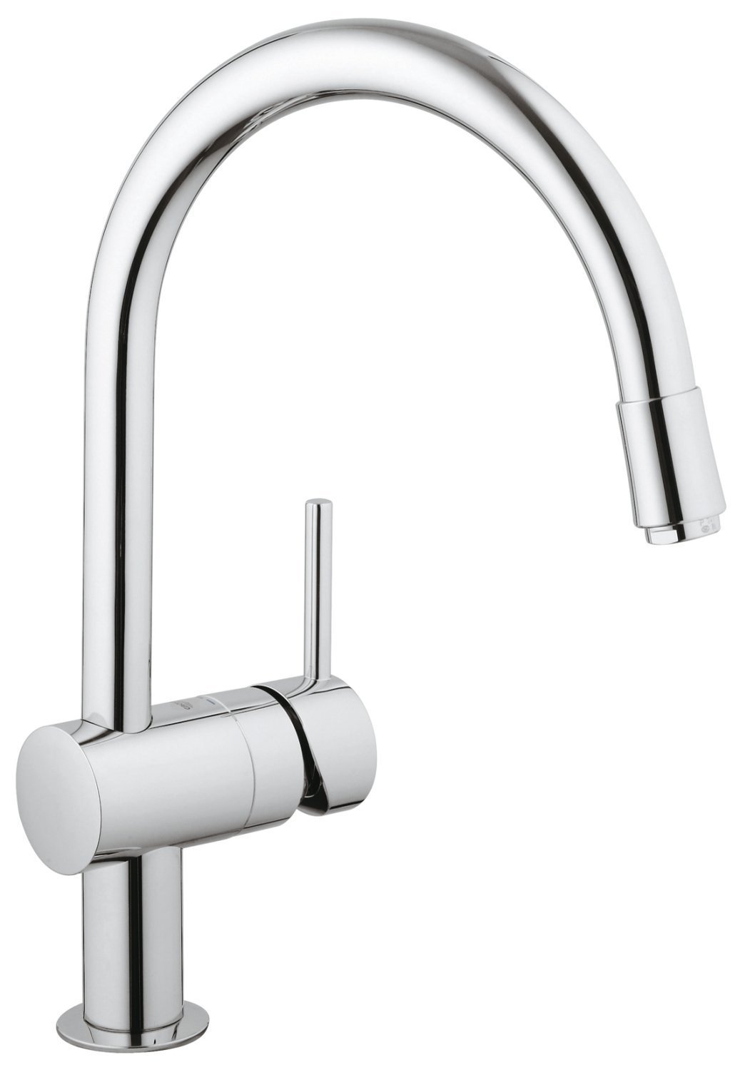 Grohe Minta Kuchenarmatur Schwenkbereich 360 Herausziehbarer Auslauf C Auslauf 32918000 Amazon De Baumarkt