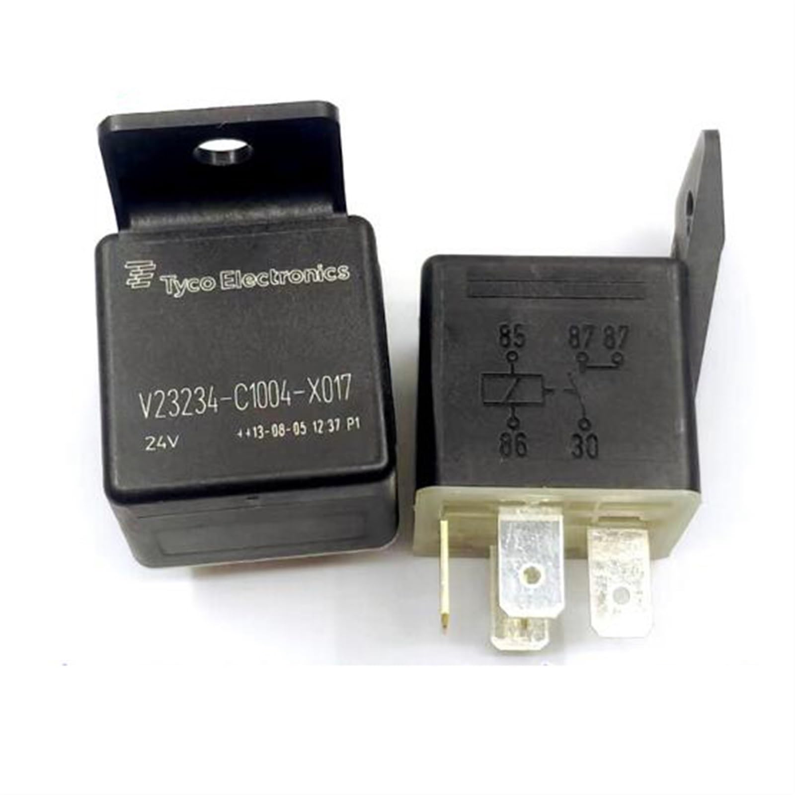 Relais de puissance V23234-C1004-X017 5 broches 24V 40A automobile