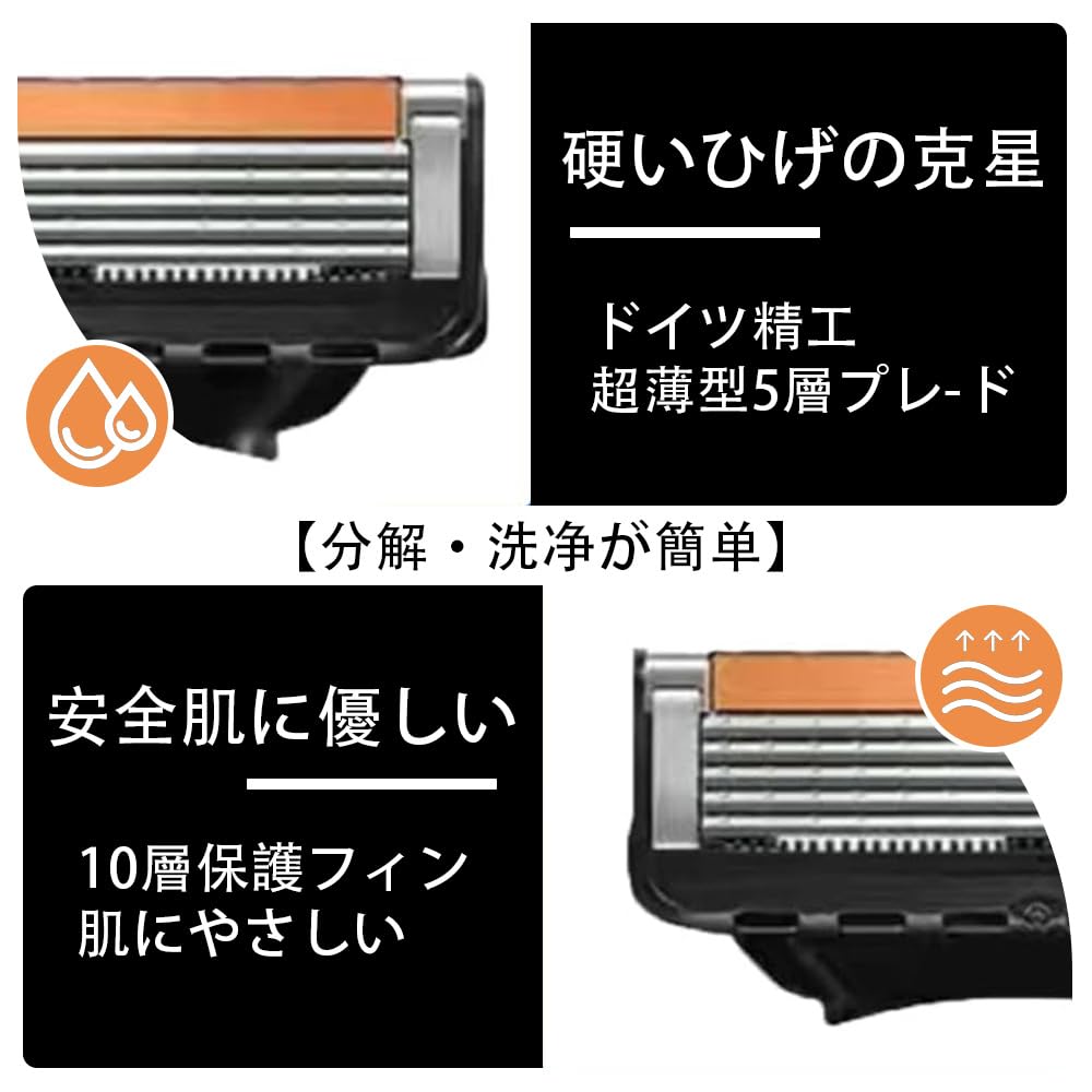 Amazon.co.jp: ジレット プログライド フュージョン 互換替刃 12個入り
