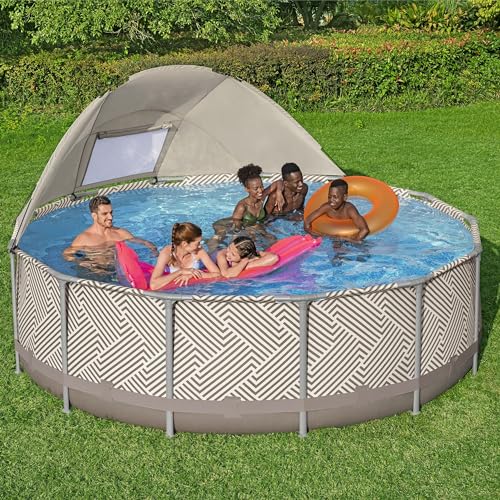 Bestway 561FXE-BW Steel Pro 13' X 42 Inch Round Above Ground Pool Set thumb #6