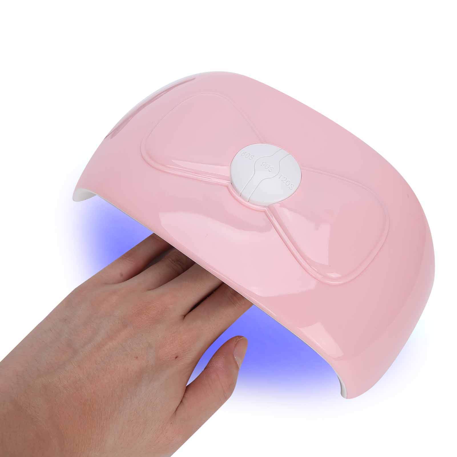 Lampa do paznokci, 54W profesjonalna suszarka do paznokci żelowy lakier do paznokci lampa utwardzająca Manicure lekka maszyna do zdobienia paznokci z 3 timerami do domu i salonu paznokci