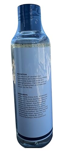 Miniatura 7 de BT Booty Spa - Set de cuidado de la piel iluminador de 4 pasos, incluye gel de lavado, exfoliante de cúrcuma de limón, máscara de glúteos y aceite