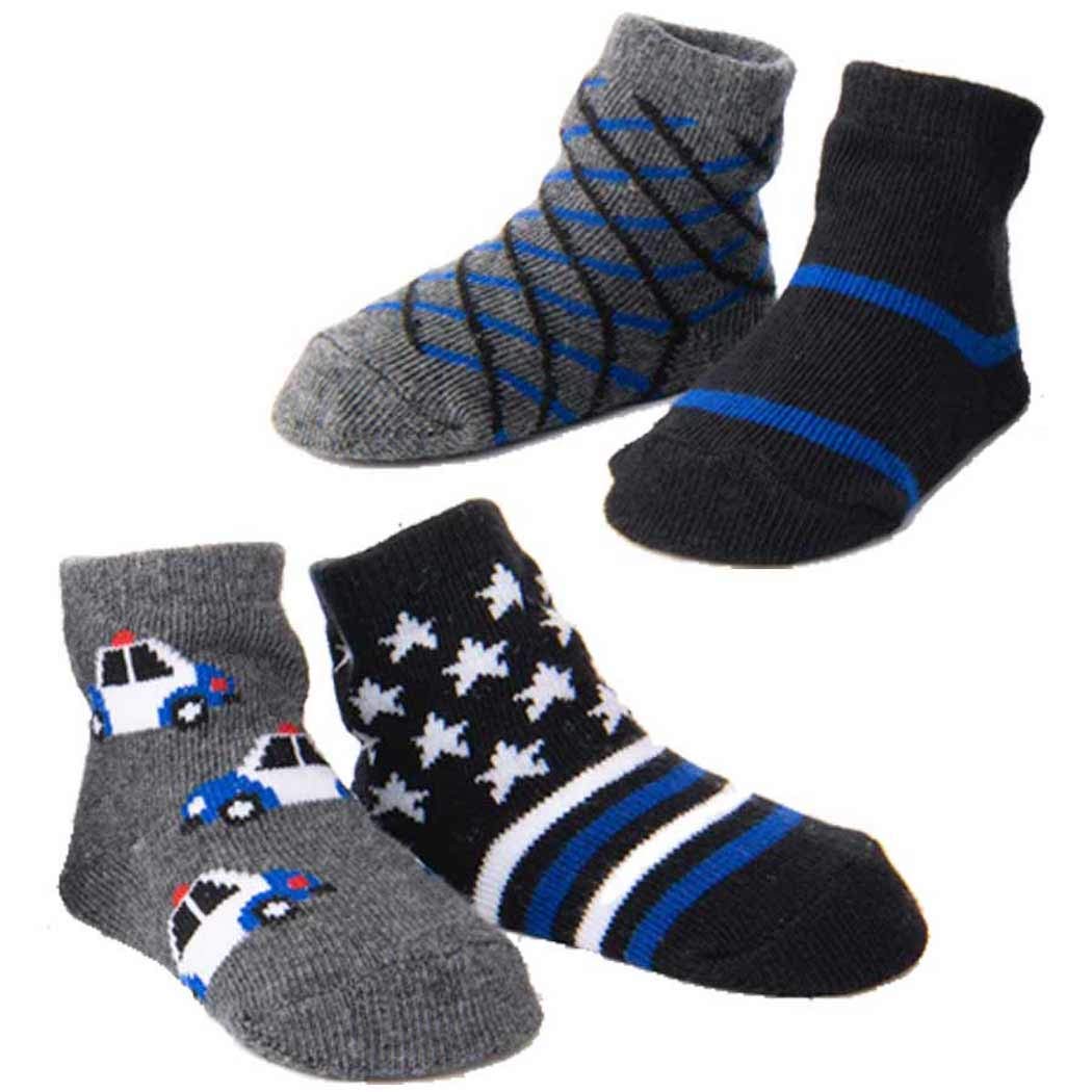 Thin Blue Line - Newborn And Baby Socks (Set of 4)